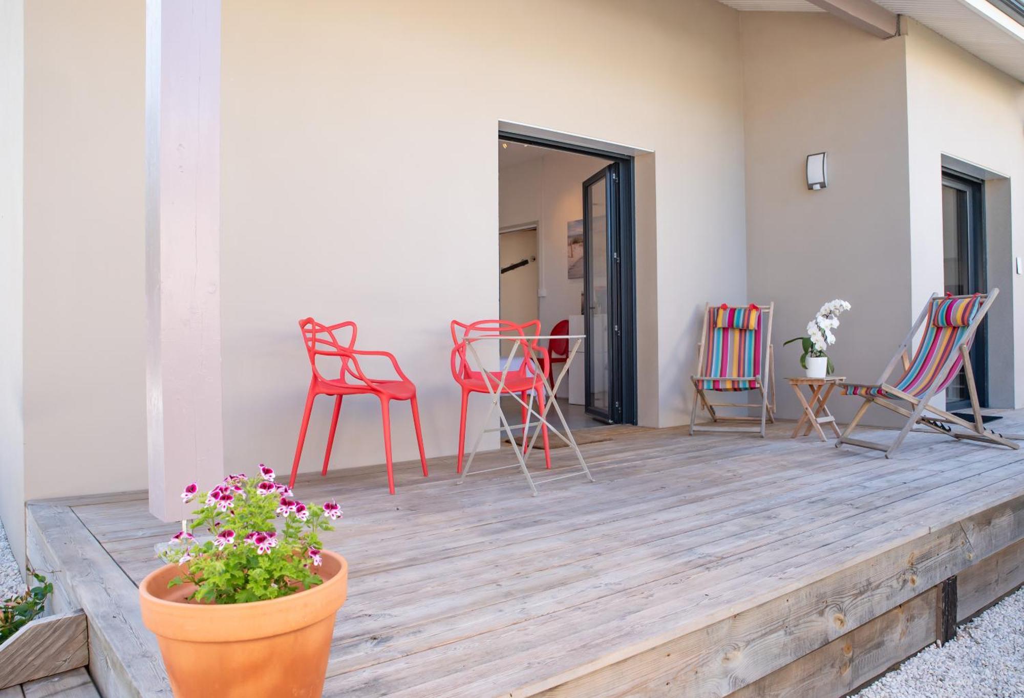 La Maison Du Cotton- Gite Bio-Climatique Andernos-les-Bains Buitenkant foto
